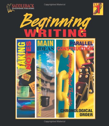 Beginning Writing 1 (Curriculum Binders (Reproducibles))