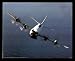 Us Navy Ep 3E Aries Ii Plane Military Patriotic Gold Wood-Mounted Art Poster Print - 20" X 16"
