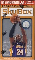 2008/2009 Upper Deck Skybox NBA Basketball Factory Sealed Retail Box (10 packs) w/Game Used Jersey Card