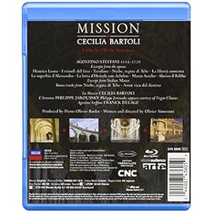 Mission - Cecilia Bartoli sing the music of Agostino Steffani [Blu-ray] [(+booklet)]