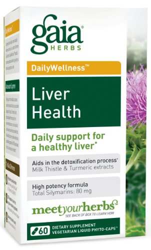Gaia Herbs Liver Health - 60-capsule Bottle