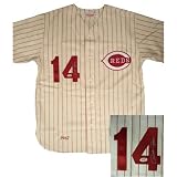 Pete Rose Autographed/Hand Signed Cincinnati Reds Baseball Jersey with 4256 Inscription