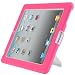 i-Blason ArmorBox Stand Series 2 Layer Convertible Hybrid Protection Kick Stand Case for iPad 4 iPad 4th Generation iPad with Retina Display The New iPad 3 3rd Generation & iPad 2 Kids Friendly (Multi Color) (Pink/White)
