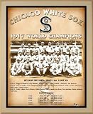 1917 Chicago White Sox World Series Championship Team Photo Plaque (you choose color & size)