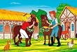 Schmidt Spiele - Bibi und Tina, Pferdegeburtstag, 100 Teile Puzzle