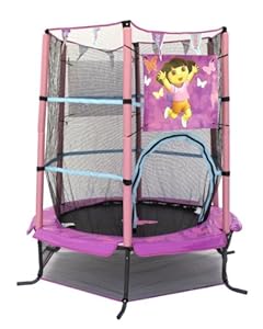 AirZone Dora Trampoline and Enclosure, 55-Inch