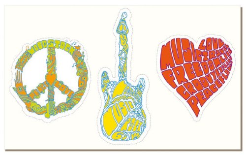 Woodstock Moleskine Large Ruled Notebook: Peace, Love, Music (Moleskine Srl)