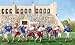 Nostalgic Football Stadium Art Print XL Prepasted Chair Rail Wallpaper Mural 6' x 10.5'
