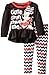 Disney Minnie Mouse Girls' Long Sleeve Fleece Sweatshirt Top & Leggings Set