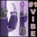 Jack Rabbit Pearl Vibrator Purple