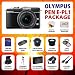 Olympus PEN E-PL1 12.3MP Live MOS Micro Four Thirds Interchangeable Lens Digital Camera with 14-42mm f/3.5-5.6 Zuiko Digital Zoom Lens (Black) + SSE Best Value 16GB, Deluxe Carrying Case, Battery, Lens & Tripod Complete Accessories Package