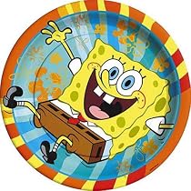 SpongeBob Buddies 9" Dinner Plates - 8 Count
