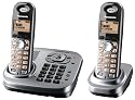 Panasonic KXTG7342EB Dual Keypad DECT Telephone & Answering Machine Twin