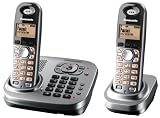 Panasonic KXTG7342EB Dual Keypad DECT Telephone & Answering Machine Twin