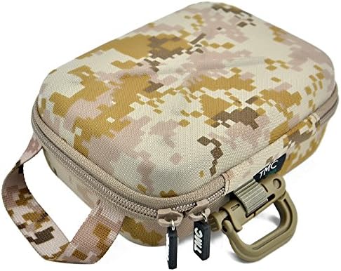 BUYBEST Desert Digital Color Waterproof case for GoPro Hero 1/2/3/3+/4 and Accessories - Ideal for Travel or Home Storage - Complete Protection for Your GoPro Camera-Small Size