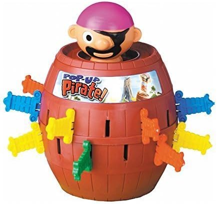 Stab Popup Pirate Barrel Kid Children Game Toy - Multi Player