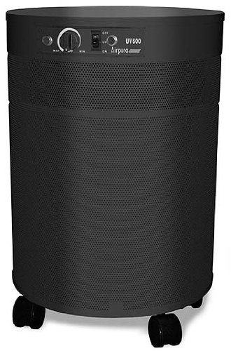 Home Air Filtration System - UV600 Black 21H x 15W x 15D