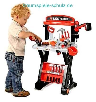 Smoby 500050 Black & Decker Werkstattwagen