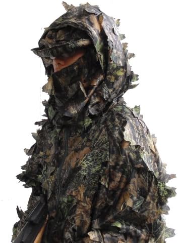 3-D Tree Leaf (leafy) Camo Suit, full fabric, Size XL