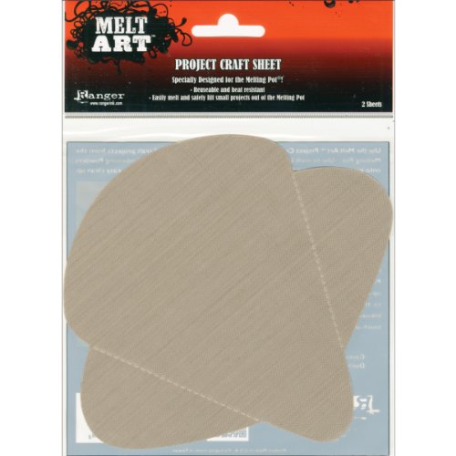 Ranger Melt Art Project Craft Sheets, 2-Pack