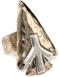 Low Luv by Erin Wasson 14k Yellow Gold Plated Arrowhead Ring
