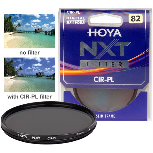 Hoya 82mm NXT Circular Polarizing Slim Frame Glass Filter On Sale