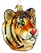 Old World Christmas Tiger Head Glass Holiday Ornament