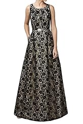 A-line Strapless Lace Open-Back Jeweled  Charmeuse Evening Dress/Prom Dress/Party Dress  With Rhinestones