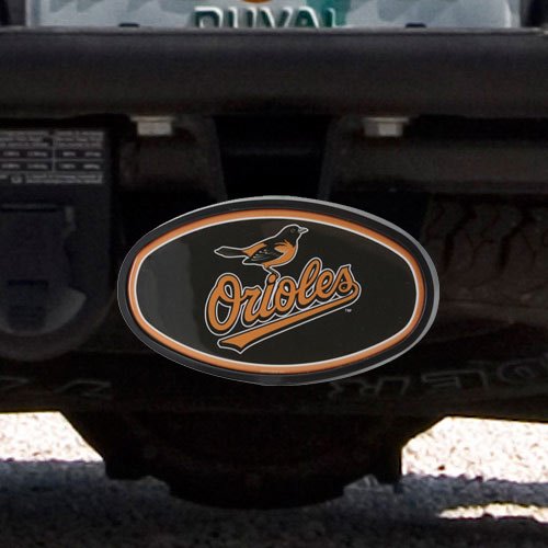 Baltimore Orioles Domed Logo Plastic Hitch Cover
