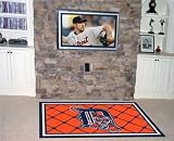 Detroit Tigers New Area Rug Carpet 5x8