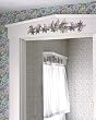 Wallies Lilac Flowers Floral Garden Decor Cutout Border