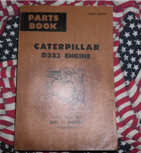 Best Cheap Caterpillar D333 Engine Part Book CAT Manual 58B1-58B2
