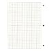 National Brand Computation Pad, Plain and 5 X 5 Quad On Back, White Paper, 8.5 x 11 Inches, 100 Sheets (42182)