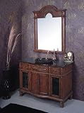 Benton (single) 47-Inch Traditional Bathroom Vanity Set With Mirror