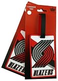 Portland Trail Blazers Two Pack Soft Laser Bag Tag