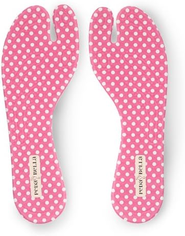 PedaBella Fabric Covered Gel Thong Sandal Insoles