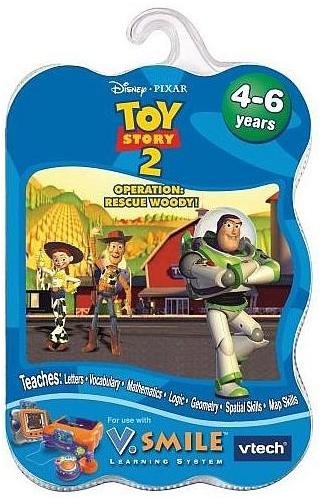 VTech V Smile Toy Story II Smartridge - Operation Rescue Woody!