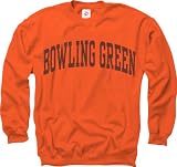 Bowling Green State Falcons Orange Arch Crewneck Sweatshirt