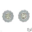 FPJ Stunning Earrings With 8.44ctw Precious Stones - Genuine Amethysts and Topazes Crafted in 14K White Gold. Total item weight 11.7g Length 21mm