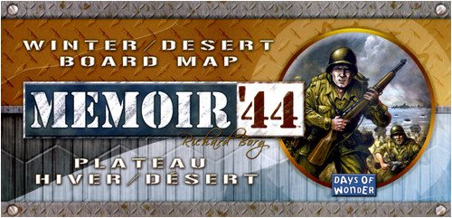 Childrens Toyshop  Toys : Memoir 44 Winter/Desert Board Map