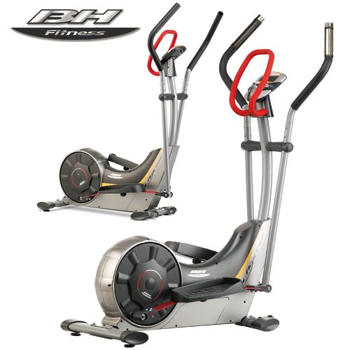 BH Fitness X-Flex Elliptical Cross Trainer With Adjustable Foot Plates!