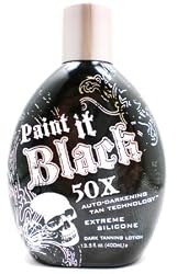 Paint it black 50x Indoor Tanning bed lotion