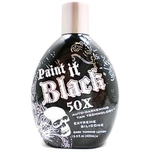 Paint it black 50x Indoor Tanning bed lotion
