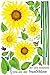 Asunflower Removable Quote Vinyl Wall Decals Stickers (A sunflower)