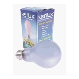 Verilux Natural Spectrum 50 / 100 / 150 Watt 3-Way Frosted Light Bulb