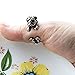 ClothingLoves Women's Cute Pug Burnished Adjustable Wrap Ring