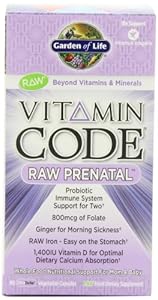 Amazon.com: Garden of Life Vitamin Code RAW Prenatal, 90 Capsules ...