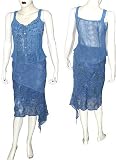 Skirt Set Georgette Embroidery Womens Casual Sundresses Size P