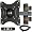 VideoSecu Black Swivel Tilt Single Stud TV Wall Mount for Sony KDL-19M4000 KDL-19M4000/S KDL-26N4000 KDL-26M4000 KDL-26M4000/R KDL-26S3000 KDL-32XBR6 KDL-32N4000 KDL-32M4000 KDL-32M4000/R KDL-32L4000 KDL-32S3000 KDL-32M300032 LCD TV and Display Max Loading Capacity 66lbs Extended 20 inch 3V7