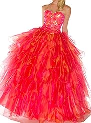 Strapless Sequined   Ball Gown Pageant Dress/Quinceanera Dress 